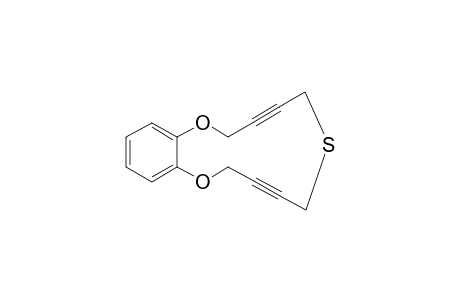 2,11-Dioxa-6-thiabicyclo[11.4.0]hexadeca-3,8-diyne
