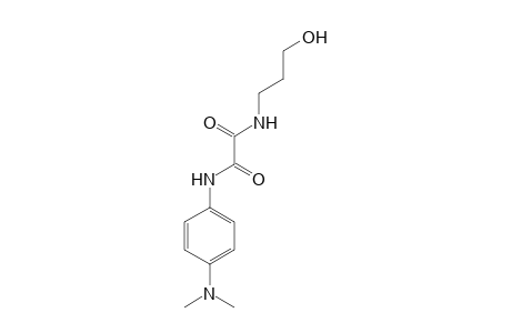 N-[4-(Dimethylamino)phenyl]-N'-(3-hydroxypropyl)oxamide