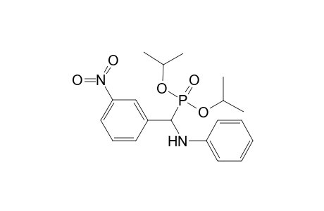 Phosphonic acid, phenyl(phenylamino)methyl-, diisopropyl ester