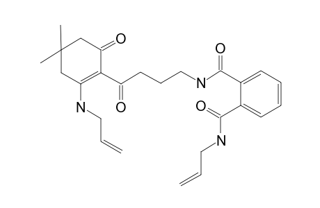 1-N-[4-[4,4-dimethyl-6-oxo-2-(prop-2-enylamino)cyclohexen-1-yl]-4-oxobutyl]-2-N-prop-2-enylbenzene-1,2-dicarboxamide