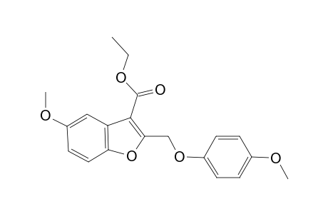 5-Methoxy-2-(4-methoxy-phenoxymethyl)-benzofuran-3-carboxylic acid ethyl ester