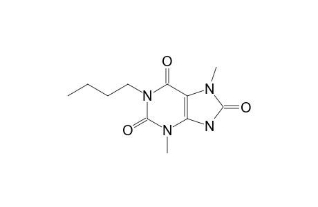 1-Butyl-3,7-dimethyl-9H-purine-2,6,8-trione