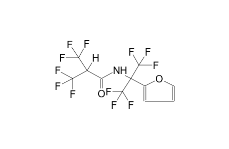 N-[1-(2-FURYL)-1-TRIFLUOROMETHYLTRIFLUOROETHYL]-2-TRIFLUOROMETHYL-3,3,3-TRIFLUOROPROPIONYLAMIDE