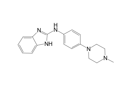 N-[4-(4-Methyl-1-piperazinyl)phenyl]-1H-benzimidazol-2-amine