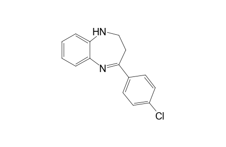 4-(4-Chlorophenyl)-2,3-dihydro-1H-1,5-benzodiazepine