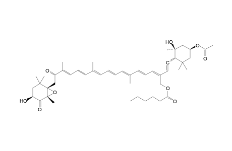 4-Keto-19'-hexanoyloxyfucoxanthin