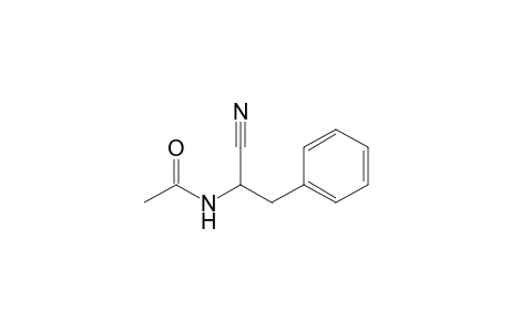 N-(1-cyano-2-phenyl-ethyl)acetamide