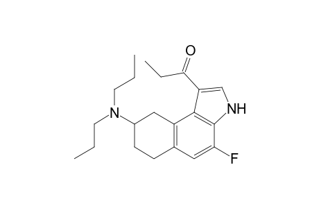 1-[8-(dipropylamino)-4-fluoranyl-6,7,8,9-tetrahydro-3H-benzo[e]indol-1-yl]propan-1-one