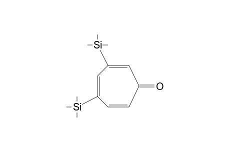 2,4,6-Cycloheptatrien-1-one, 3,5-bis-trimethylsilyl-