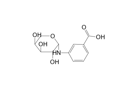 N-(3-Carboxyphenyl)pentopyranosylamine