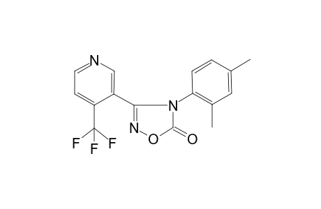 4-(2,4-Dimethylphenyl)-3-[4-(trifluoromethyl)-3-pyridinyl]-1,2,4-oxadiazol-5(4H)-one