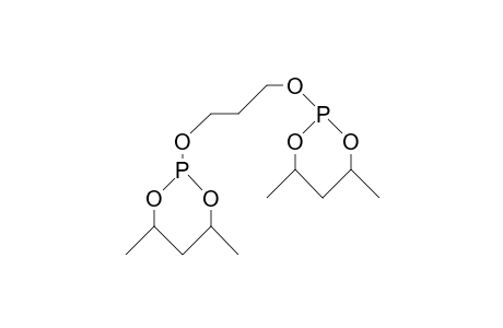 1,3-Bis([4R,6R]-4,6-dimethyl-1,3,2-dioxaphosphorinan-2-yloxy)-propane