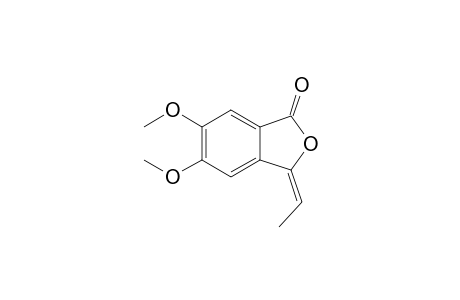 (3E)-3-ethylidene-5,6-dimethoxy-1-isobenzofuranone