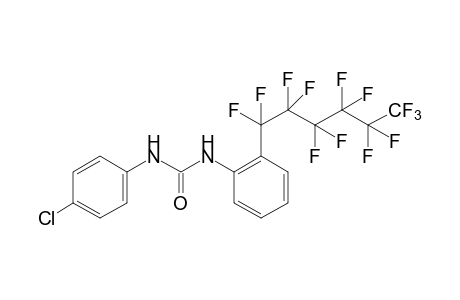 4-chloro-2'-(tridecafluorohexyl)carbanilide