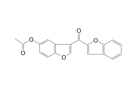 3-(1-Benzofuran-2-ylcarbonyl)-1-benzofuran-5-yl acetate