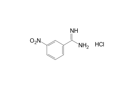 m-nitrobenzamidine, hydrochloride