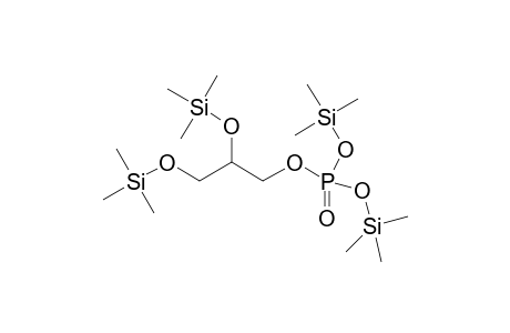 Phosphoric acid, bis(trimethylsilyl) 2,3-bis[(trimethylsilyl)oxy]propyl ester