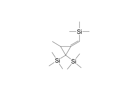 Cyclopropane, 3-methyl-2,2-bis(trimethylsilyl)-1-(trimethylsilylmethylene)-, E-