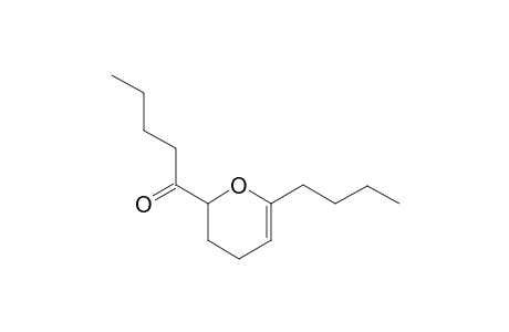 1-(6-butyl-3,4-dihydro-2H-pyran-2-yl)pentan-1-one