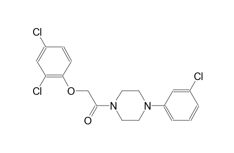 1-(3-chlorophenyl)-4-[(2,4-dichlorophenoxy)acetyl]piperazine