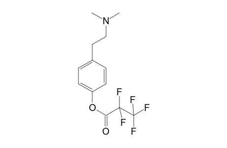 Hordenin pentafluoropropionate