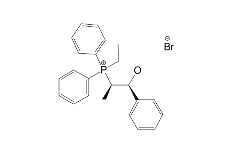 (SYN)-(1-HYDROXY-1-PHENYL-PROP-2-YL)-ETHYL-DIPHENYL-PHOSPHONIUM-BROMIDE