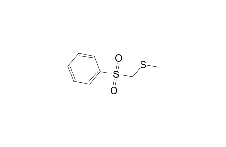 Methylsulfanylmethylsulfonylbenzene