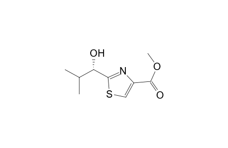 Methyl 2-[(1S)-1-hydroxy-2-methylpropyl]-1,3-thiazole-4-carboxylate