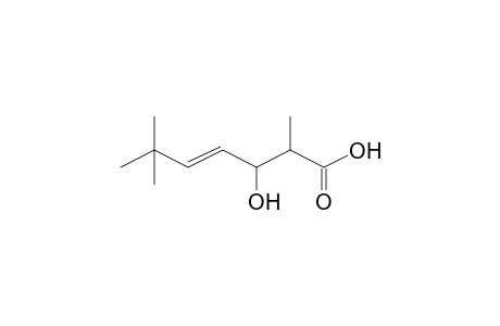 3-Hydroxy-2,6,6-trimethyl-hept-4-enoic acid