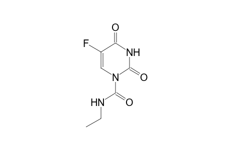 3,4-dihydro-2,4-dioxo-N-ethyl-5-fluoro-1(2H)-pyrimidinecarboxamide