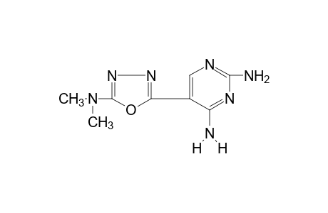 2-(2,4-diamino-5-pyrimidinyl)-5-(dimethylamino)-1,3,4-oxadiazole