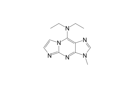 Diethyl-(3-methylimidazo[1,2-a]purin-9-yl)amine