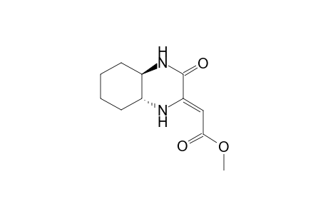 (Z)-Methyl 2-((4aR,8aR)-hexahydrocyclohexa[b]-3-oxopiperazin-2(1H,2H,4H)-ylidene)-acetate