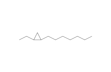 Cyclopropane, 1-ethyl-2-heptyl-