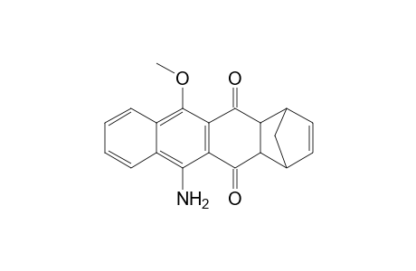 6-Amino-11-methoxy-1,4,4a,12a-tetrahydro-1,4-methanonaphthacene-5,12-dione