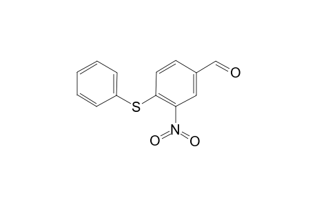 3-NITRO-4-(PHENYLTHIO)BENZALDEHYDE