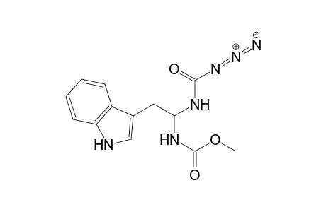 Methyl {1-[(azidocarbonyl)amino]-2-(1H-indol-3-yl)ethyl}carbamate