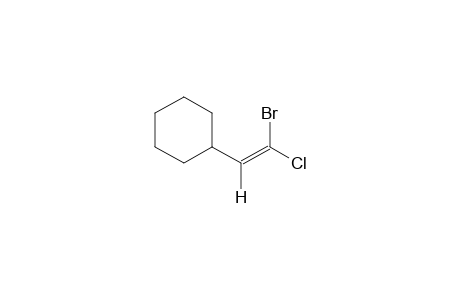 ETHYLENE, 1-BROMO-1-CHLORO-2-CYCLO- HEXYL-, CIS-,
