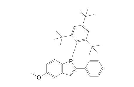 6-Methoxy-1-(2,4,6-tri-t-butylphenyl)-2-phenyl-1-phosphaindole