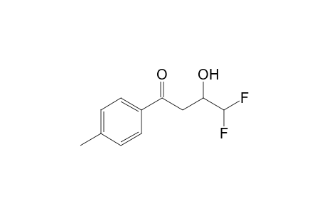 4,4-Difluoro-3-hydroxy-1-(4-methylphenyl)-1-butanone