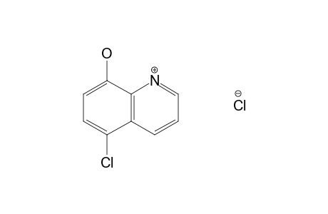 5-chloro-8-quinolinol, hydrochloride