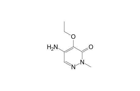 5-amino-4-ethoxy-2-methyl-3(2H)-pyridazinone