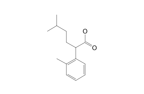 5-methyl-2-o-tolylhexanoic acid