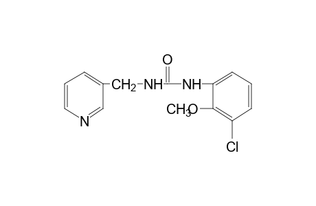 1-(3-chloro-2-methoxyphenyl)-3-[(3-pyridyl)methyl]urea