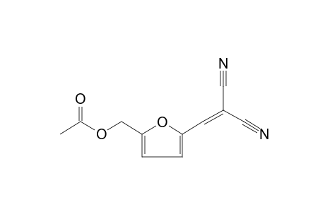 [5-(hydroxymethyl)furfurylidene]malononitrile, acetate (ester)