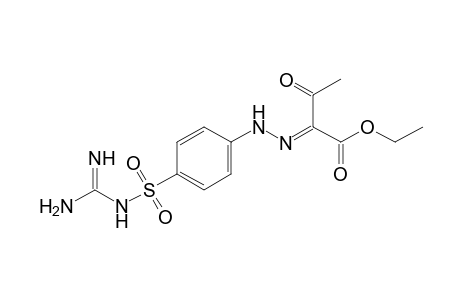 2,3-dioxobutyric acid, ethyl ester, 2-{[p-(amidinosulfamoyl)phenyl]hydrazone