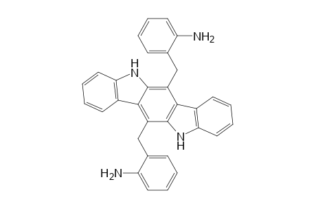 Benzenamine, 2,2'-[(5,11-dihydroindolo[3,2-b]carbazole-6,12-diyl)bis(methylene)]bis-