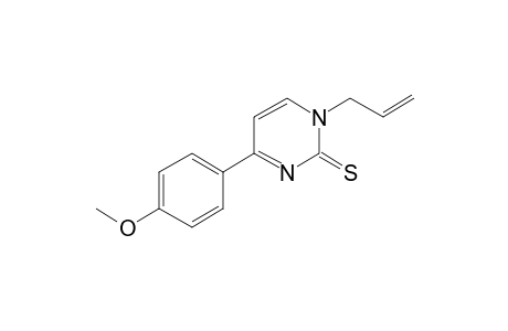 1-Allyl-4-(4-methoxyphenyl)-1H-pyrimidin-2-thion