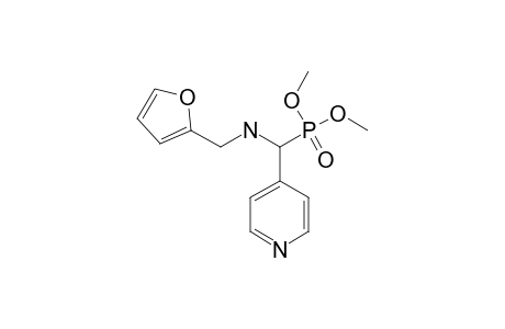 DIMETHYL-(FURAN-2-YL-METHYLAMINO)-(PYRIDINE-4-YL)-METHYL-PHOSPHONATE