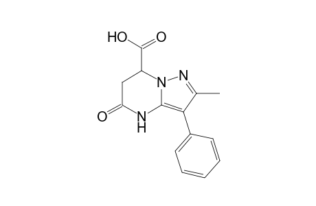2-Methyl-3-phenyl-5-oxo-4,5,6,7-tetrahydropyrazolo[1,5-a]pyrimidine-7-carboxylic Acid